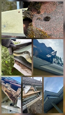 Kattohuollon eri toimenpiteet