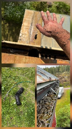 Rännien puhdistus ja huolto