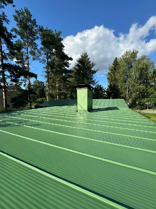 Peltikaton maalaus NowoMetal