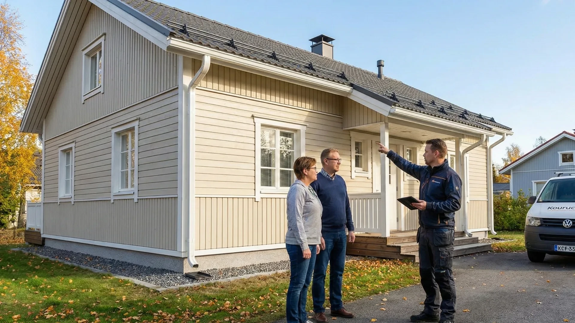 Katon maalaus ja huolto asiantuntijalta - KouruCenter